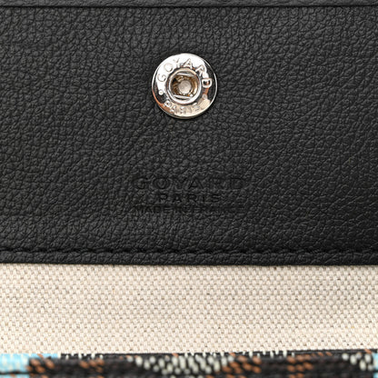 Goyard Goyardine Saint Louis Lettres Camouflage GM Black Blue 8 of 12