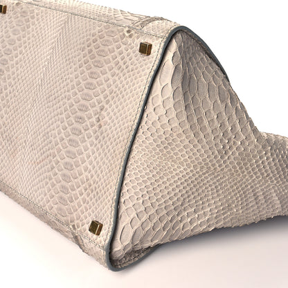 Celine Python Medium Phantom Luggage Grey 9 of 10
