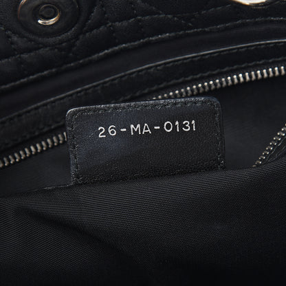 Christian Dior Lambskin Cannage Large Dior Soft Shopping Tote Black 6 of 10