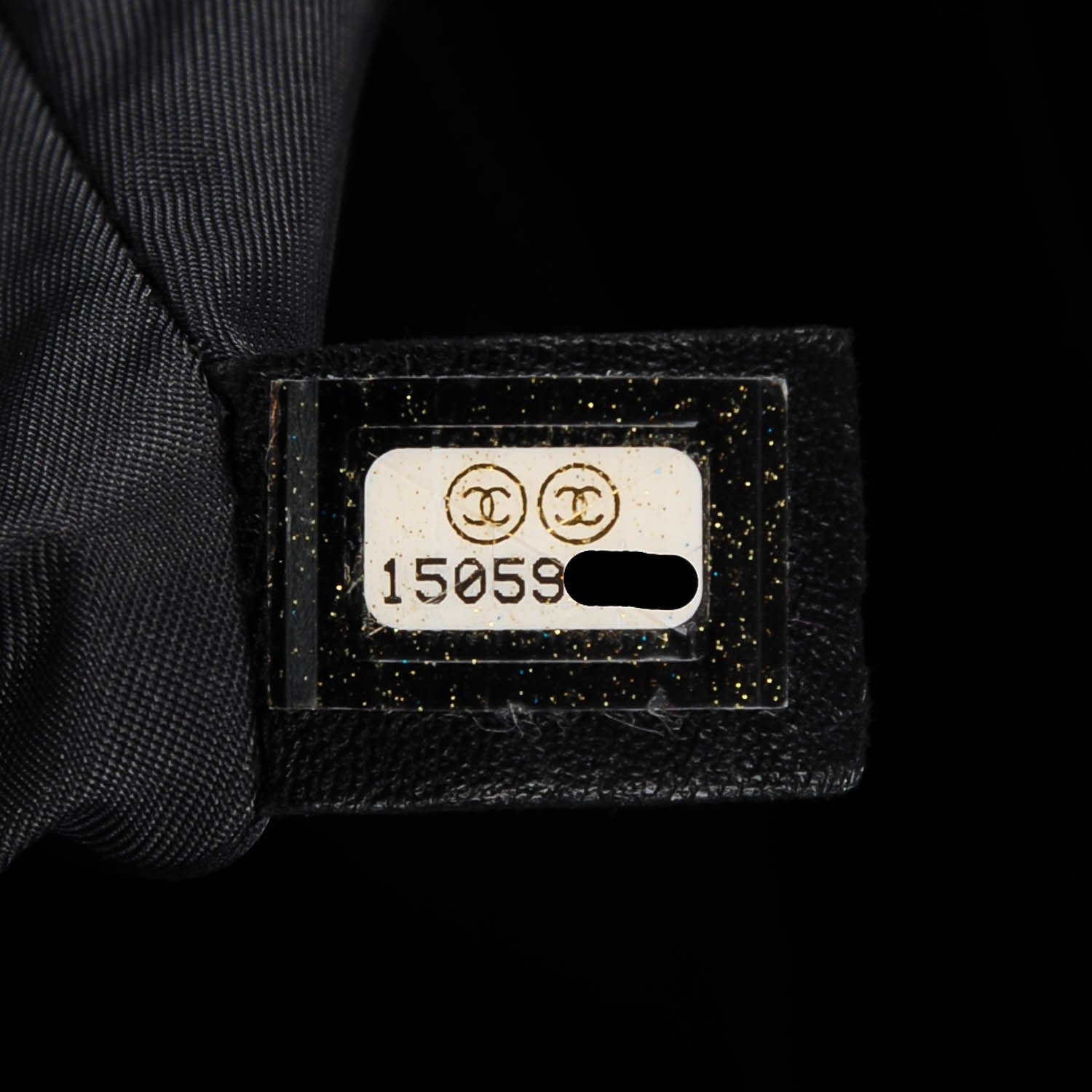 Chanel Coated Canvas Large Paris Biarritz Tote Black 7 of 7