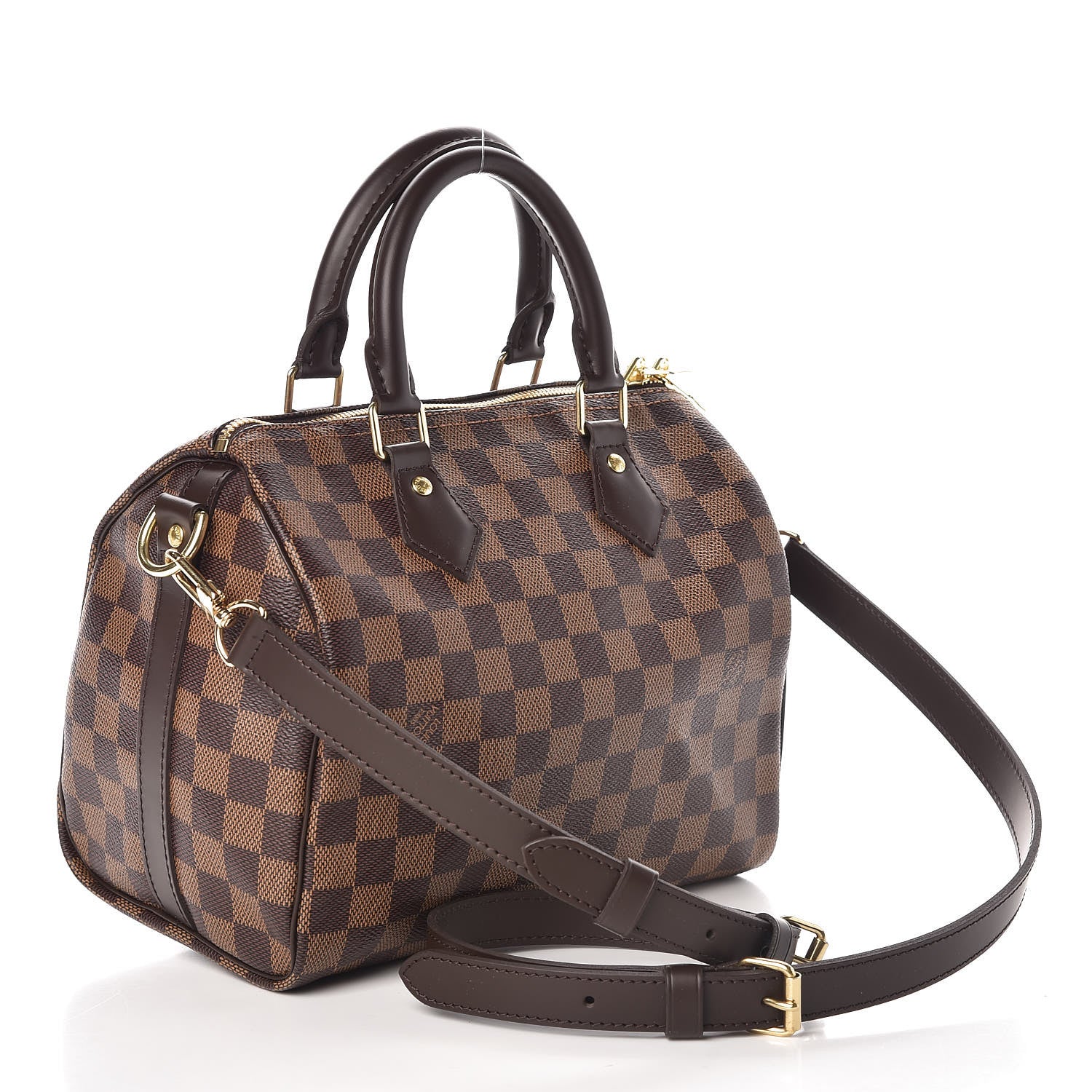 Louis Vuitton Damier Ebene Speedy Bandouliere 25 3 of 7