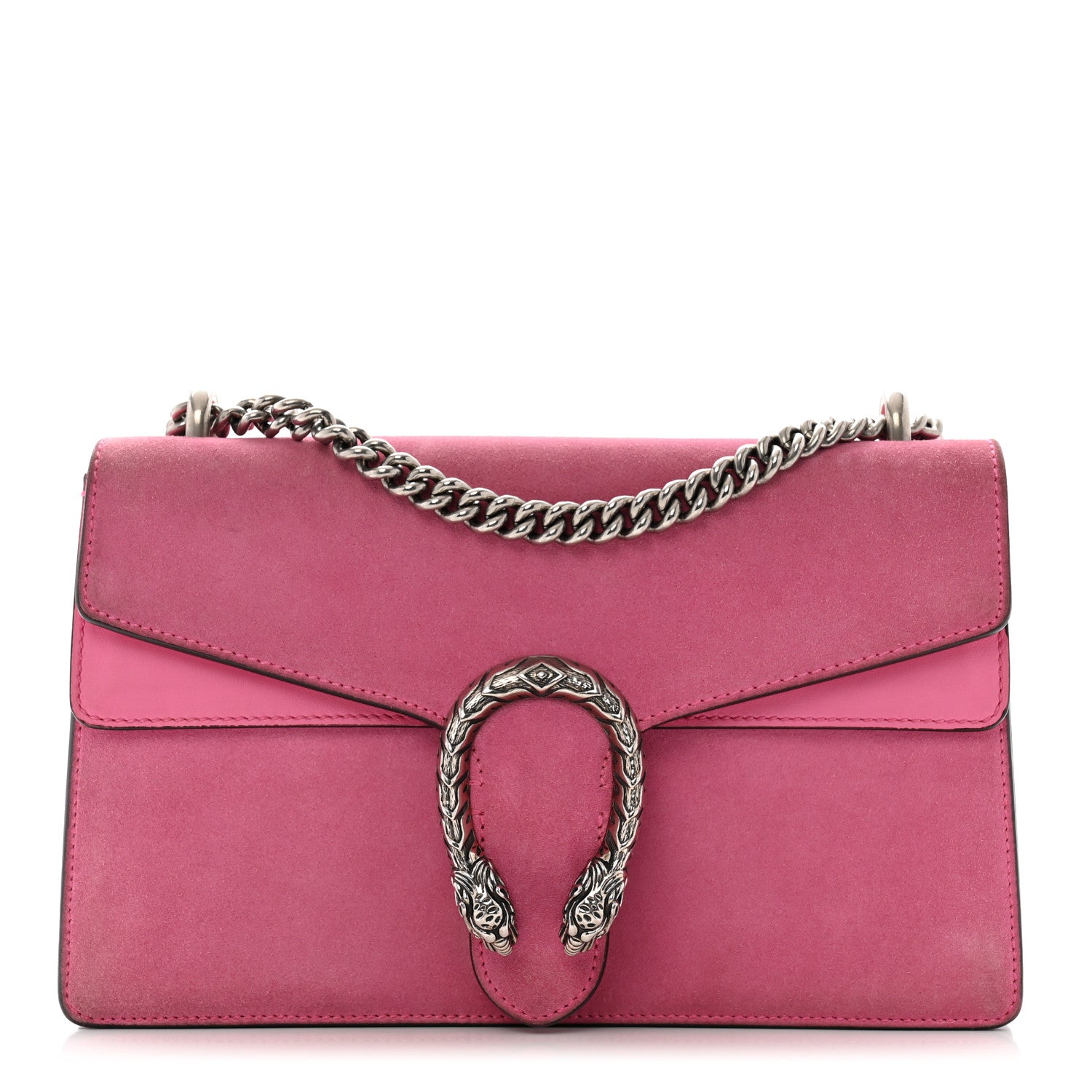 Gucci Suede Vitello Velvet Small Dionysus Shoulder Bag Pink Tropical Flower 1 of 17