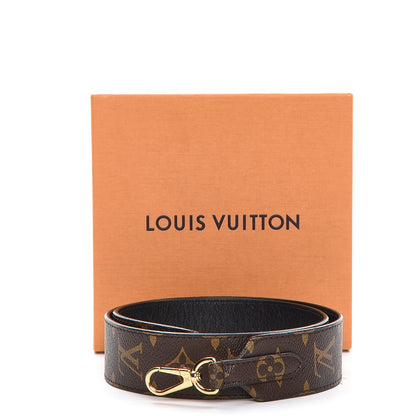 Louis Vuitton Monogram Bandouliere Shoulder Strap Black 4 of 4