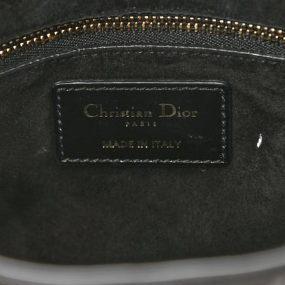 Christian Dior Lambskin Cannage Small Lucky Badges My Lady Dior Black 6 of 8