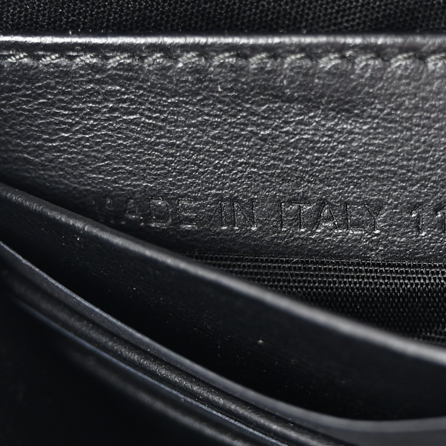 Christian Dior Oblique Pouch Navy Blue 8 of 12