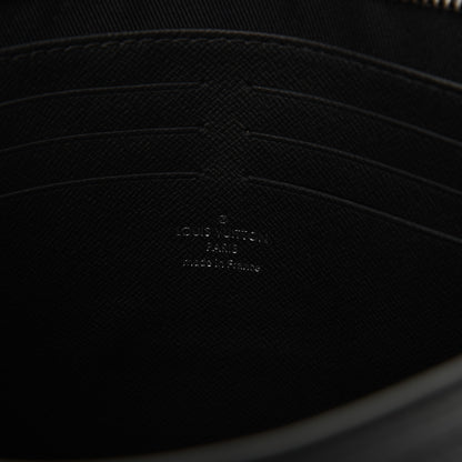 Louis Vuitton Monogram Eclipse Pochette Voyage MM 8 of 10