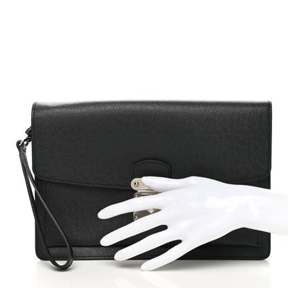 Louis Vuitton Taiga Pochette Belaia Ardoise 2 of 7