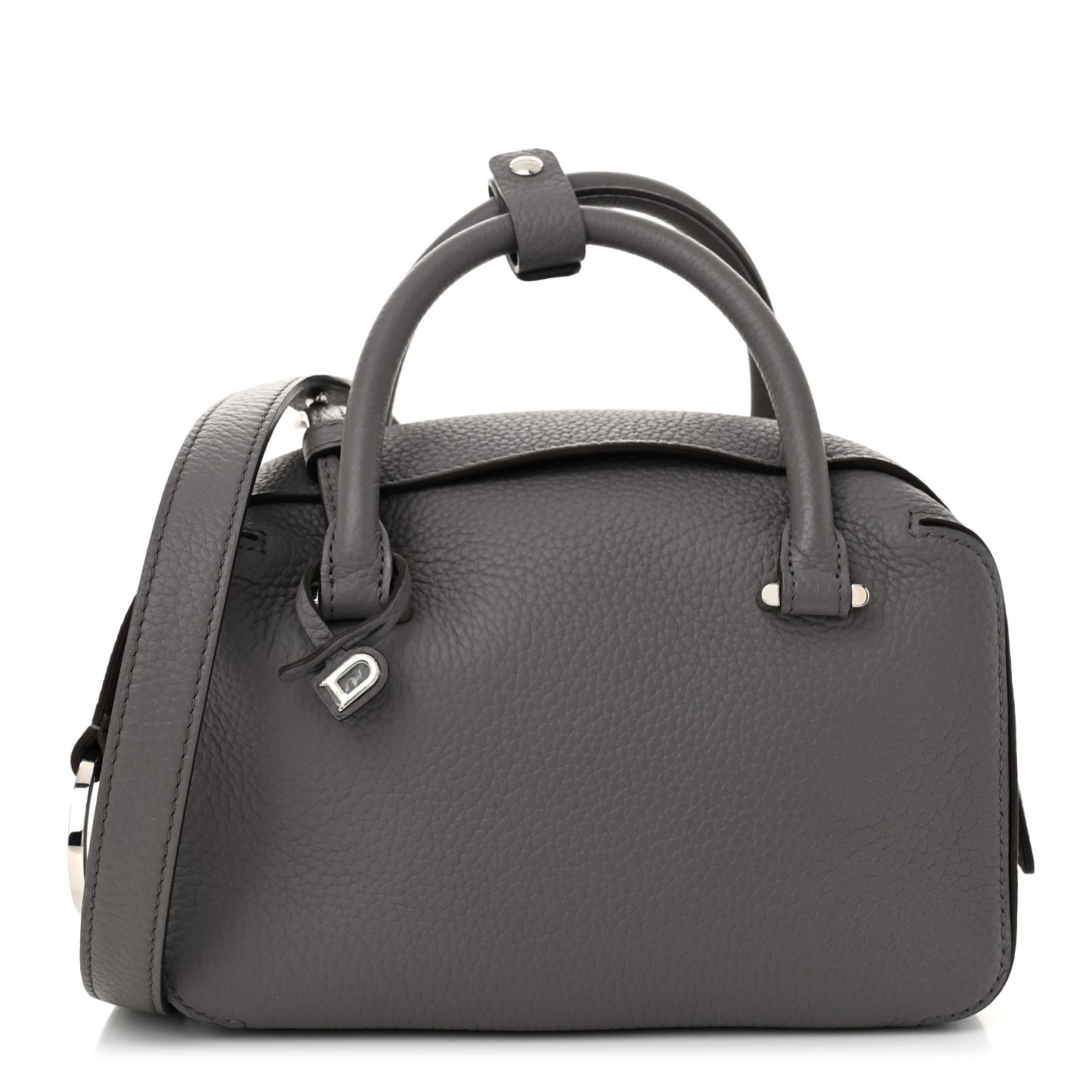 Taurillon Soft Mini Cool Box Satchel Stone