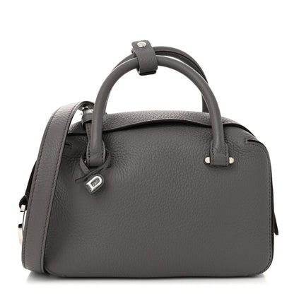 Delvaux Taurillon Soft Mini Cool Box Satchel Stone 1 of 11