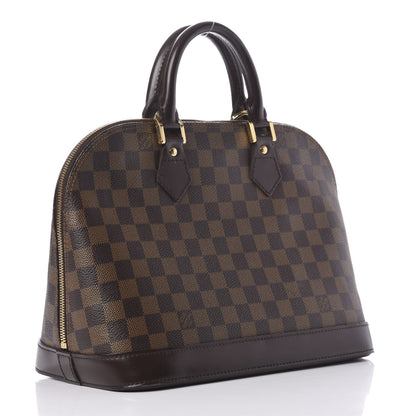 Louis Vuitton Damier Ebene Alma PM 3 of 9