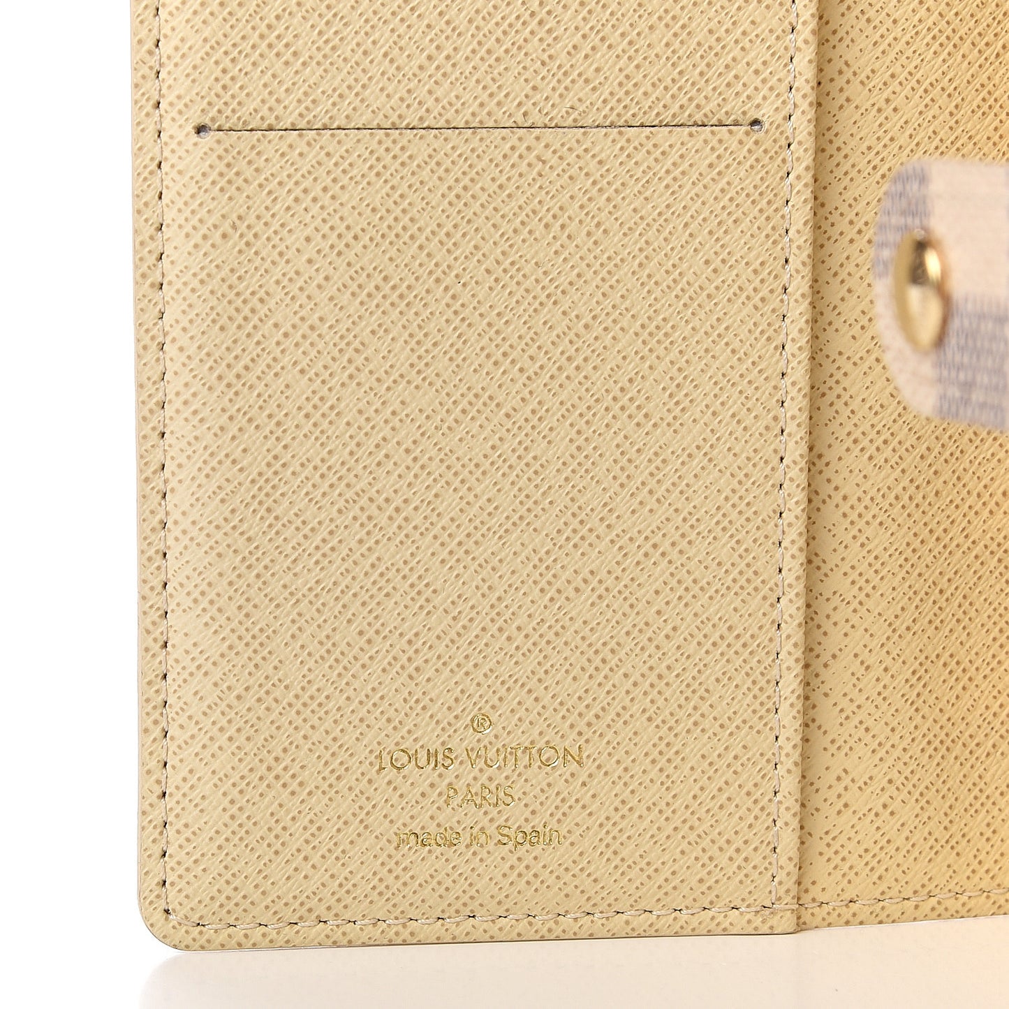 Damier Azur Patch Small Ring Agenda Cover