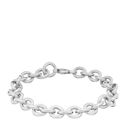 Tiffany Sterling Silver Round Chain Link Bracelet 1 of 3