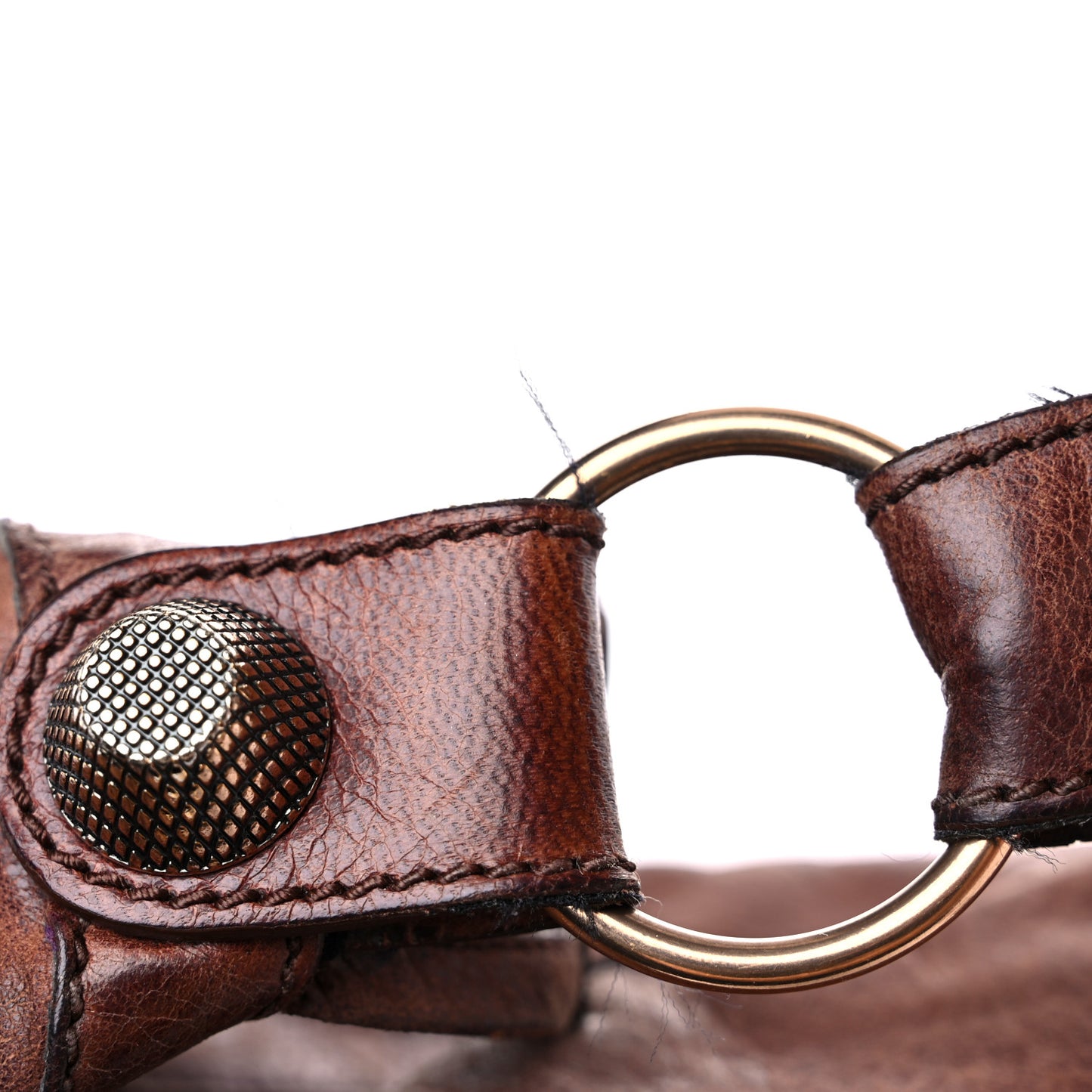 Agneau Giant 21 Rose Gold Hardware Day Hobo Castagna