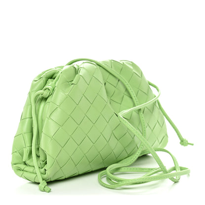 Bottega Veneta Nappa Intrecciato The Mini Pouch Pistachio 3 of 10