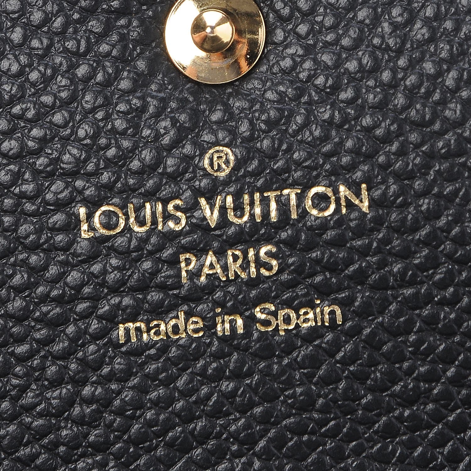 Louis Vuitton Empreinte Sarah Wallet NM Black 6 of 7