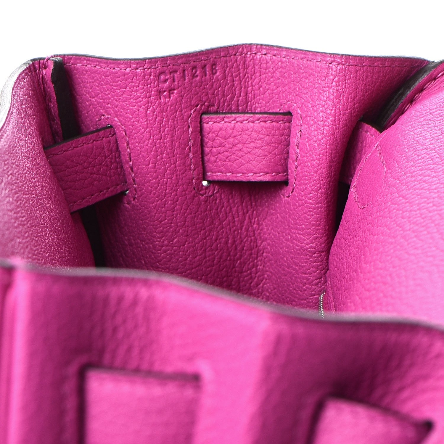 Hermes Togo Kelly Retourne 28 Rose Pourpre 17 of 38