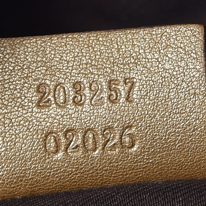 Gucci Crystal Monogram Small D Gold Ring Messenger Gold 7 of 7
