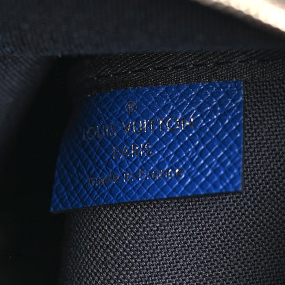 Louis Vuitton Taigarama Trio Messenger Small Pochette Cobalt 6 of 9