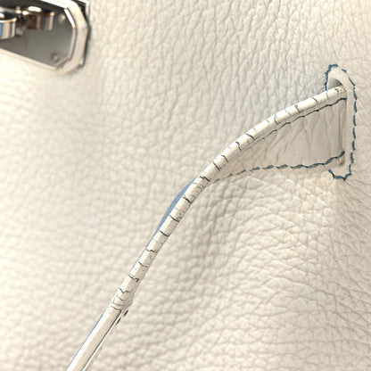 Hermes Taurillon Clemence Verso So Kelly 26 White Mykonos 9 of 9