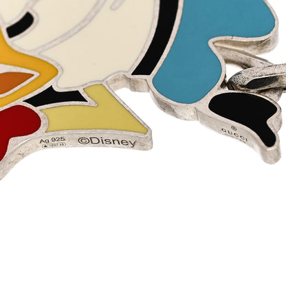 Gucci X DISNEY Sterling Silver Enamel Donald Duck Bracelet 3 of 4