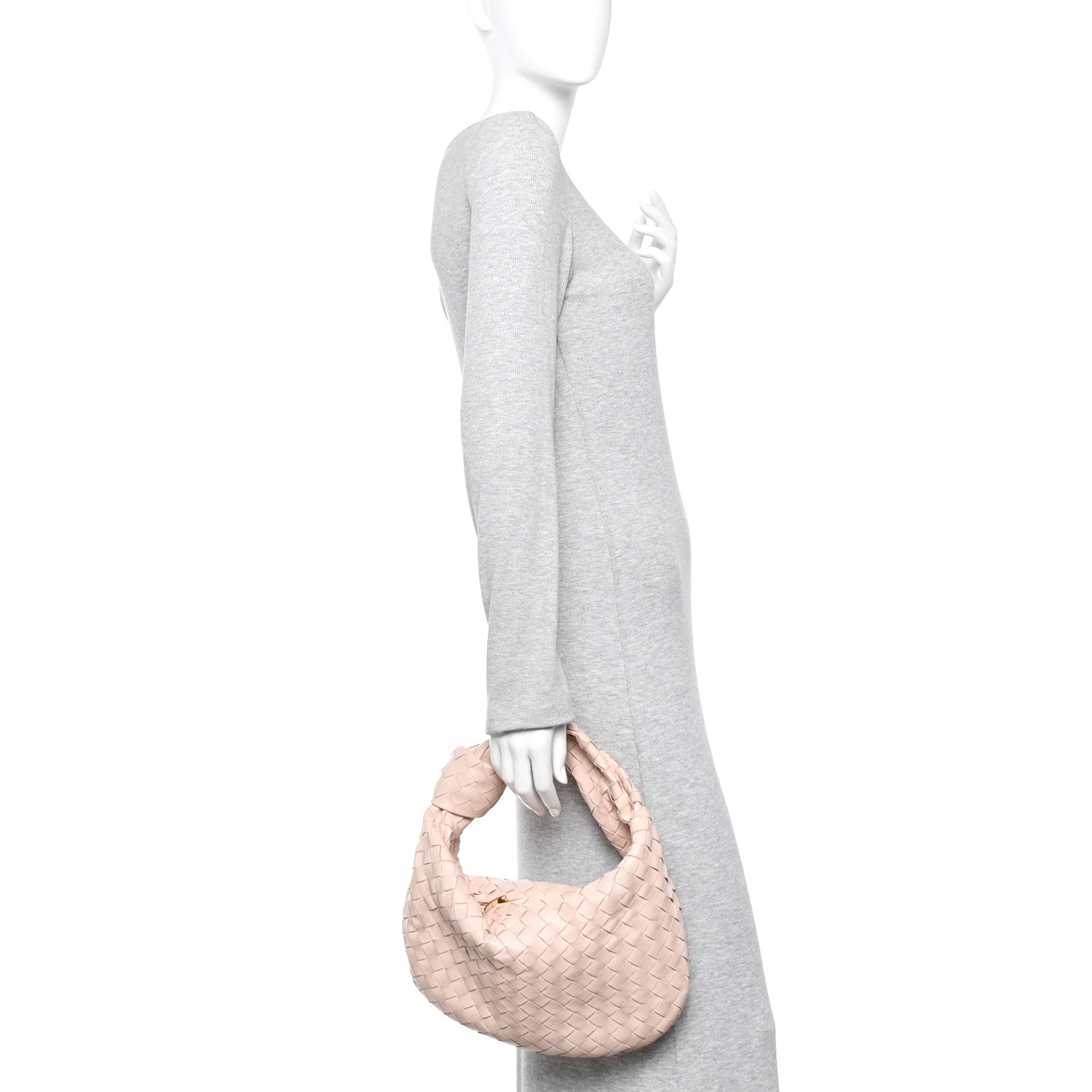 Bottega Veneta Nappa Intrecciato Teen Jodie Hobo Lotus 2 of 13