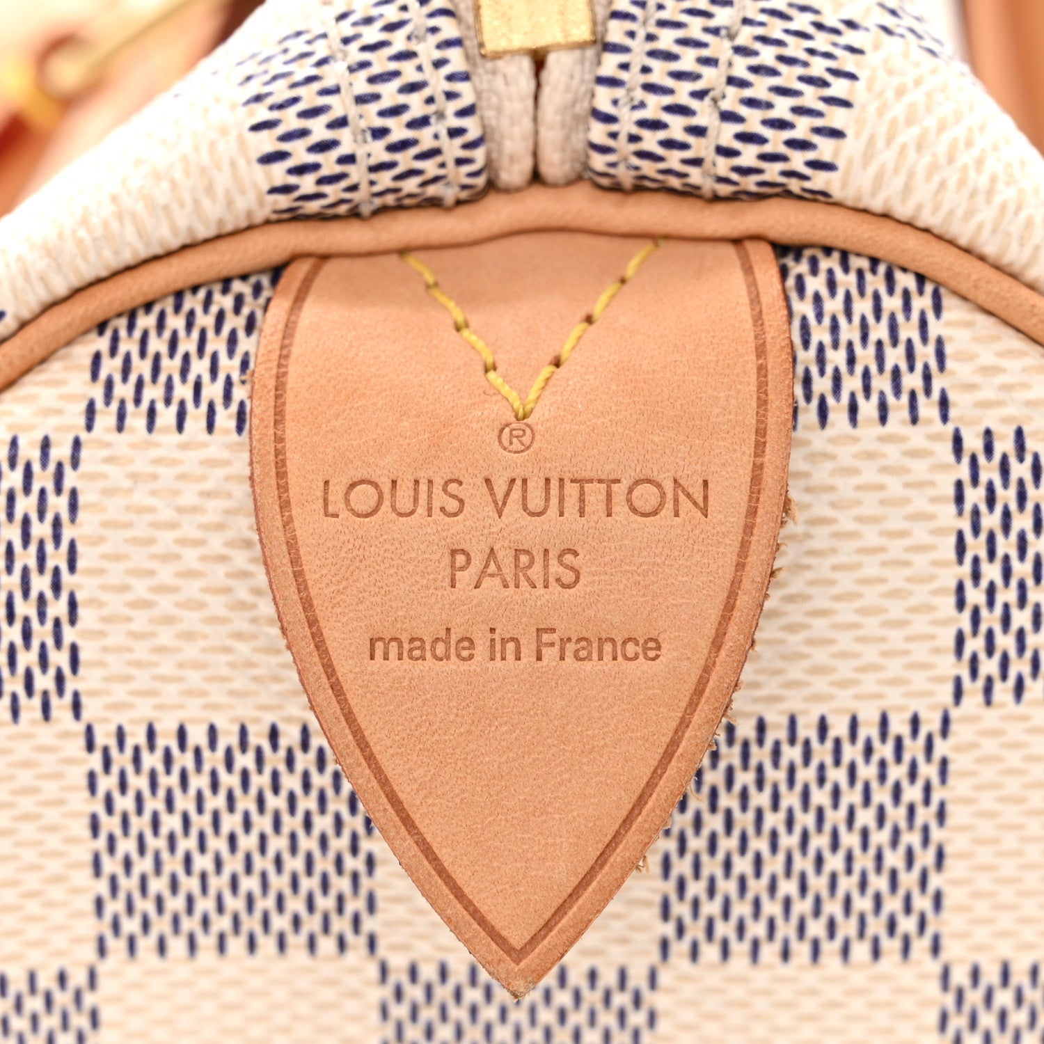 Louis Vuitton Damier Azur Speedy 30 6 of 10