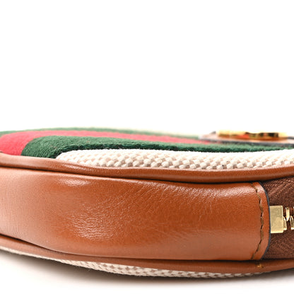 Gucci Vintage Canvas Calfskin Web Belted iPhone Case 90 36 Sand Cuir 10 of 10