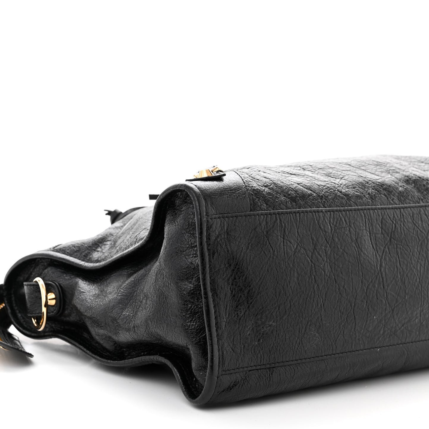 Agneau Classic Gold Hardware City Black