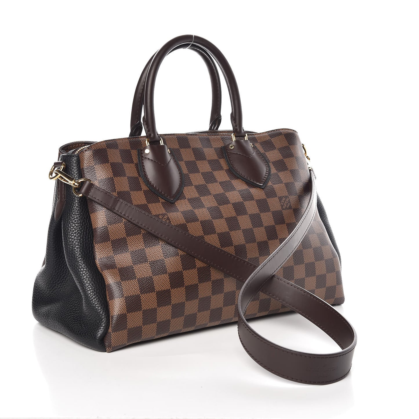 Cuir Taurillon Damier Ebene Normandy Black