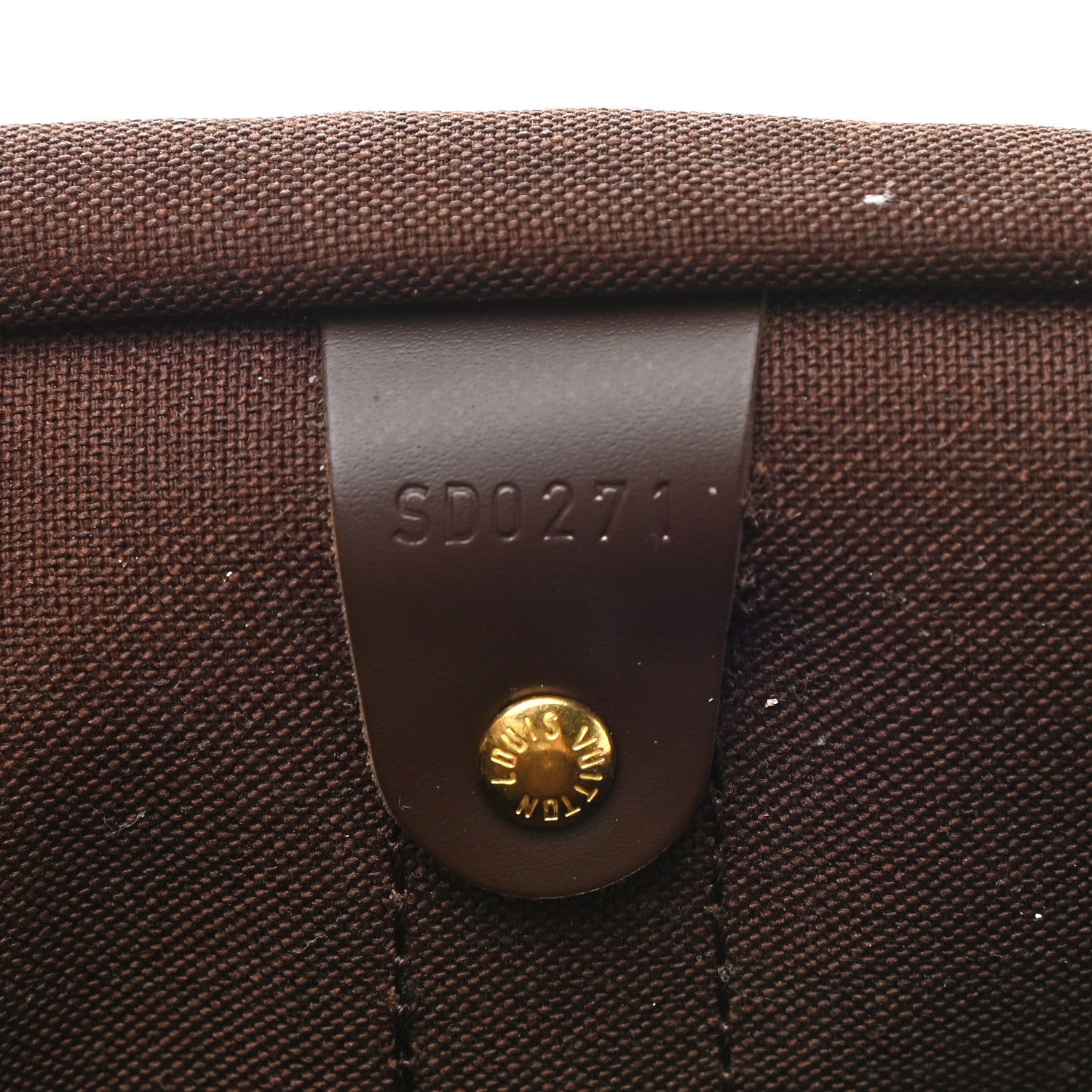 Louis Vuitton Damier Ebene Keepall Bandouliere 55 7 of 14