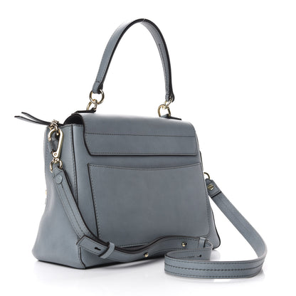 Chloe Calfskin Small Faye Day Shoulder Bag Cloudy Blue 2 of 10