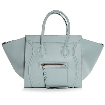Celine Calfskin Small Phantom Luggage Glacier 1 of 7