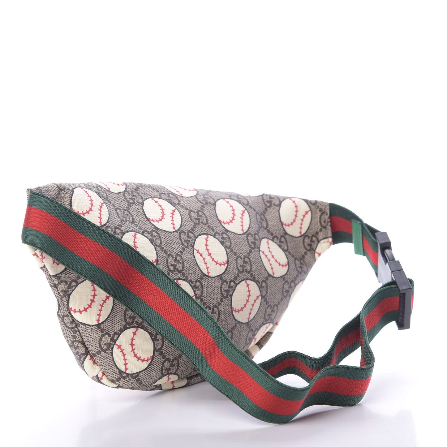 GG Supreme Monogram Baseballs Web Childrens Belt Bag