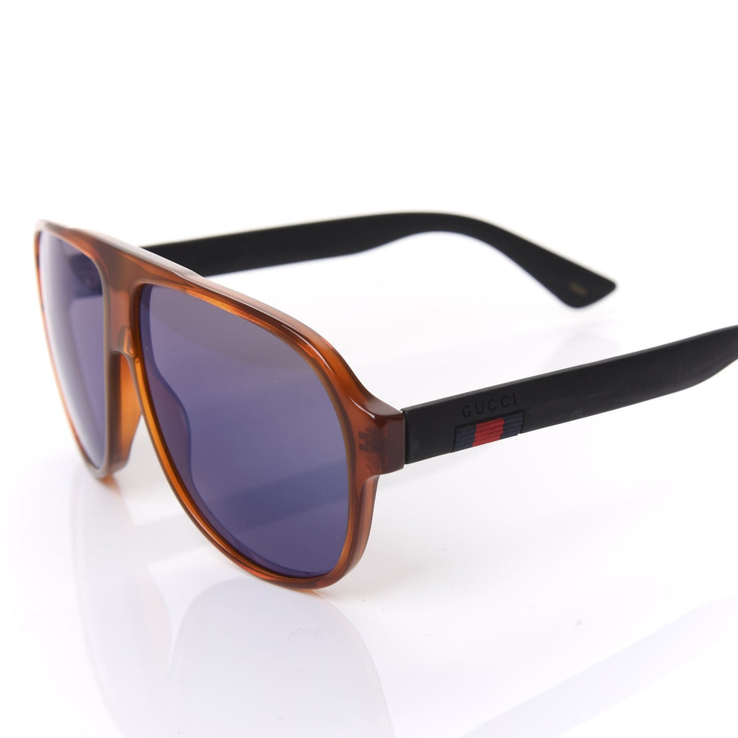 Acetate Aviator Sunglasses GG0009S