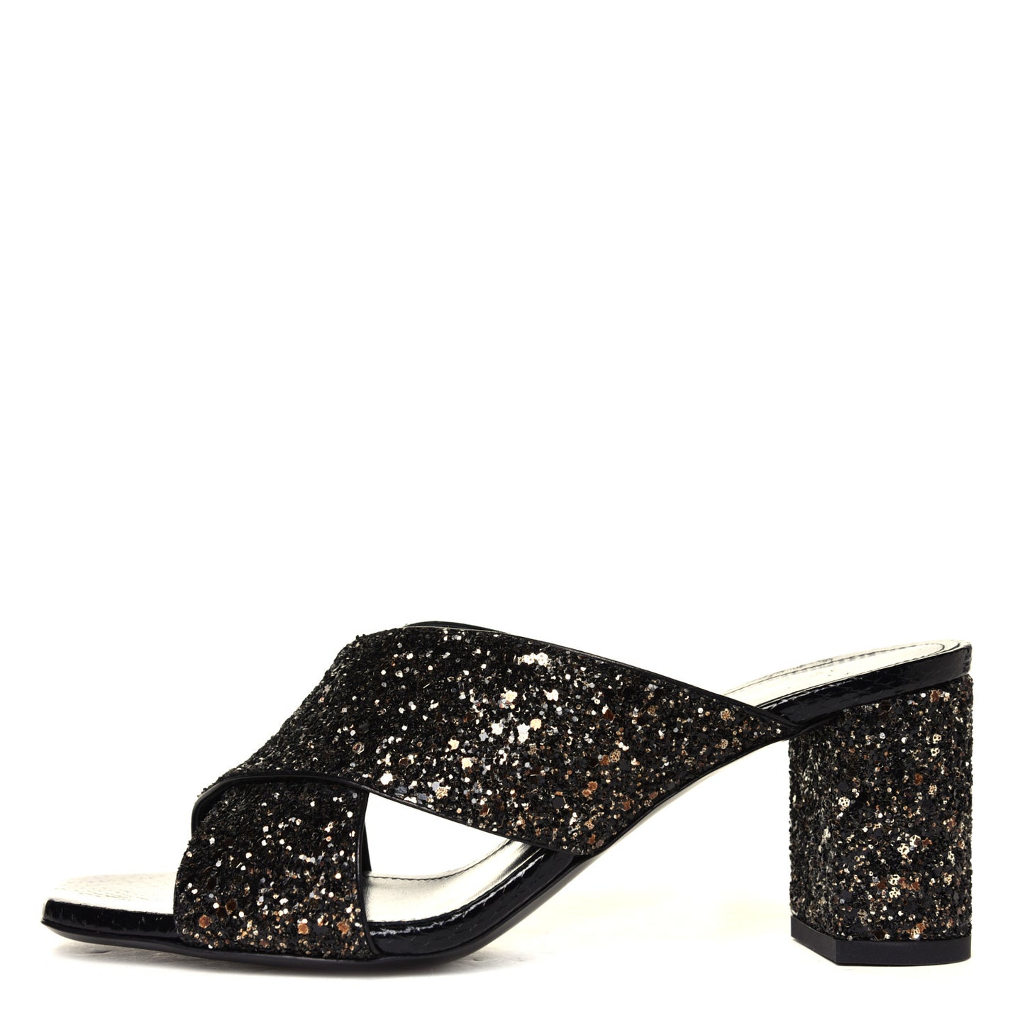Glitter LouLou Mules 35.5 Black