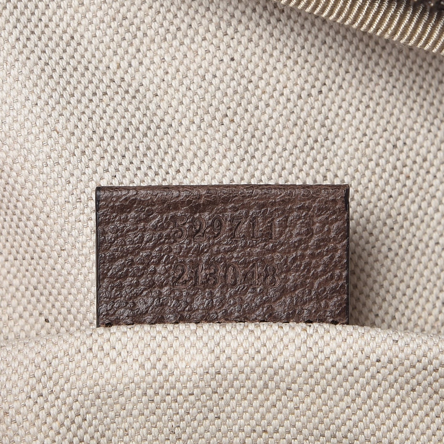 GG Supreme Monogram Courrier Belt Bag Beige New Acero