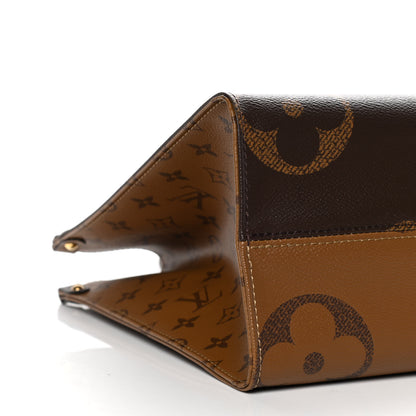 Louis Vuitton Reverse Monogram Giant Onthego MM 7 of 9