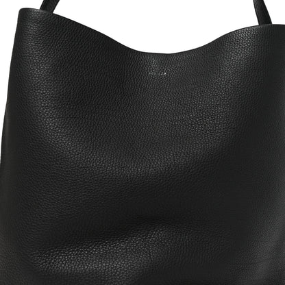 The Row Grained Calfskin Large N/S Park Tote Black 7 of 9