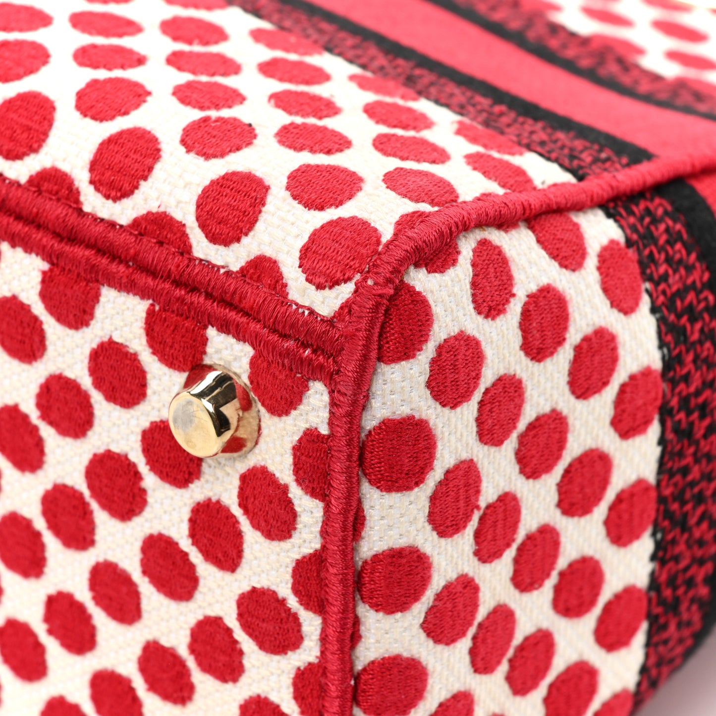Canvas Medium DiorAmour Dots Lady D-Lite Red