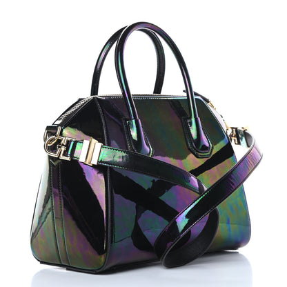 Givenchy Calfskin Oil Slick Small Antigona Black 3 of 11