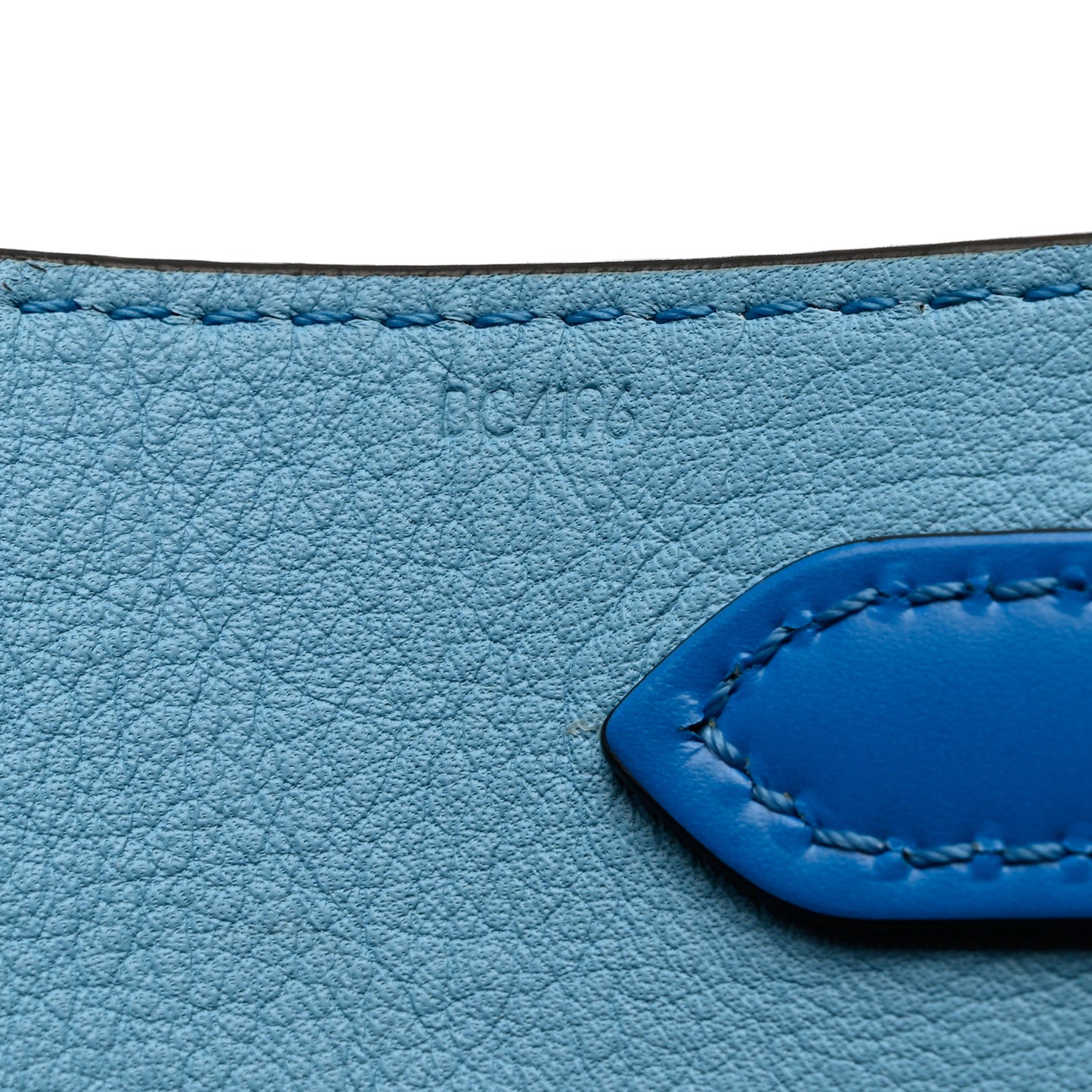 Epi Tropical Bandouliere Shoulder Strap Blue Rose