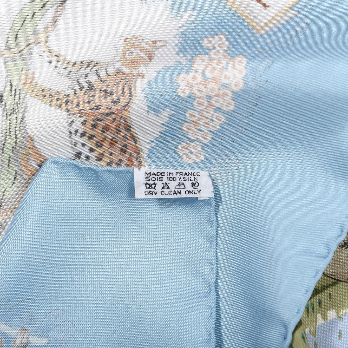 Silk La Treve De L'eau Scarf 90