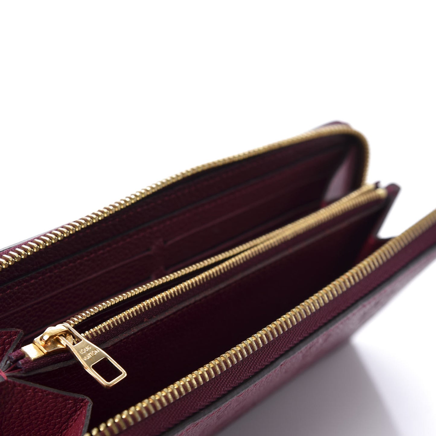Empreinte Clemence Wallet Raisin