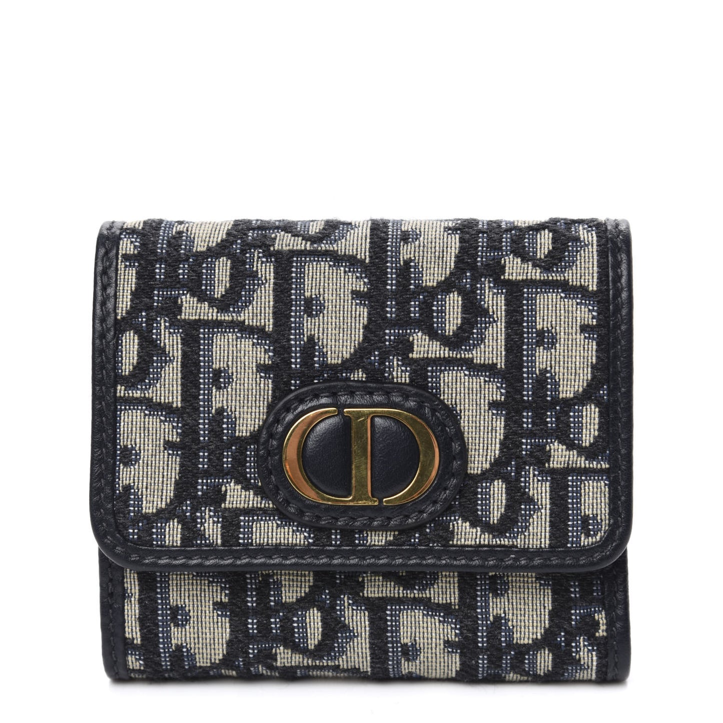 Oblique 30 Montaigne Lotus Wallet Blue