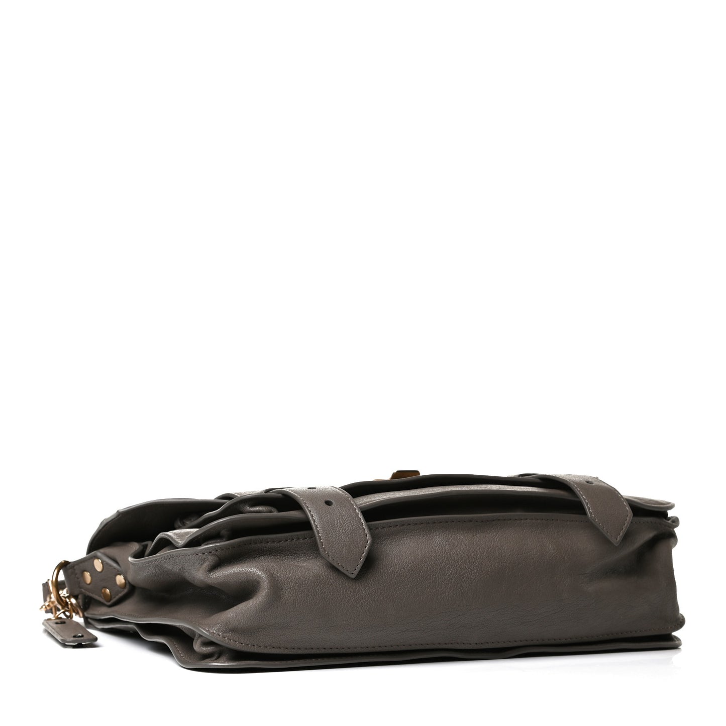 Lambskin Medium PS1 Satchel Smoke