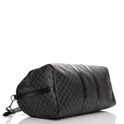 Louis Vuitton Damier Graphite Keepall Bandouliere 55 4 of 29