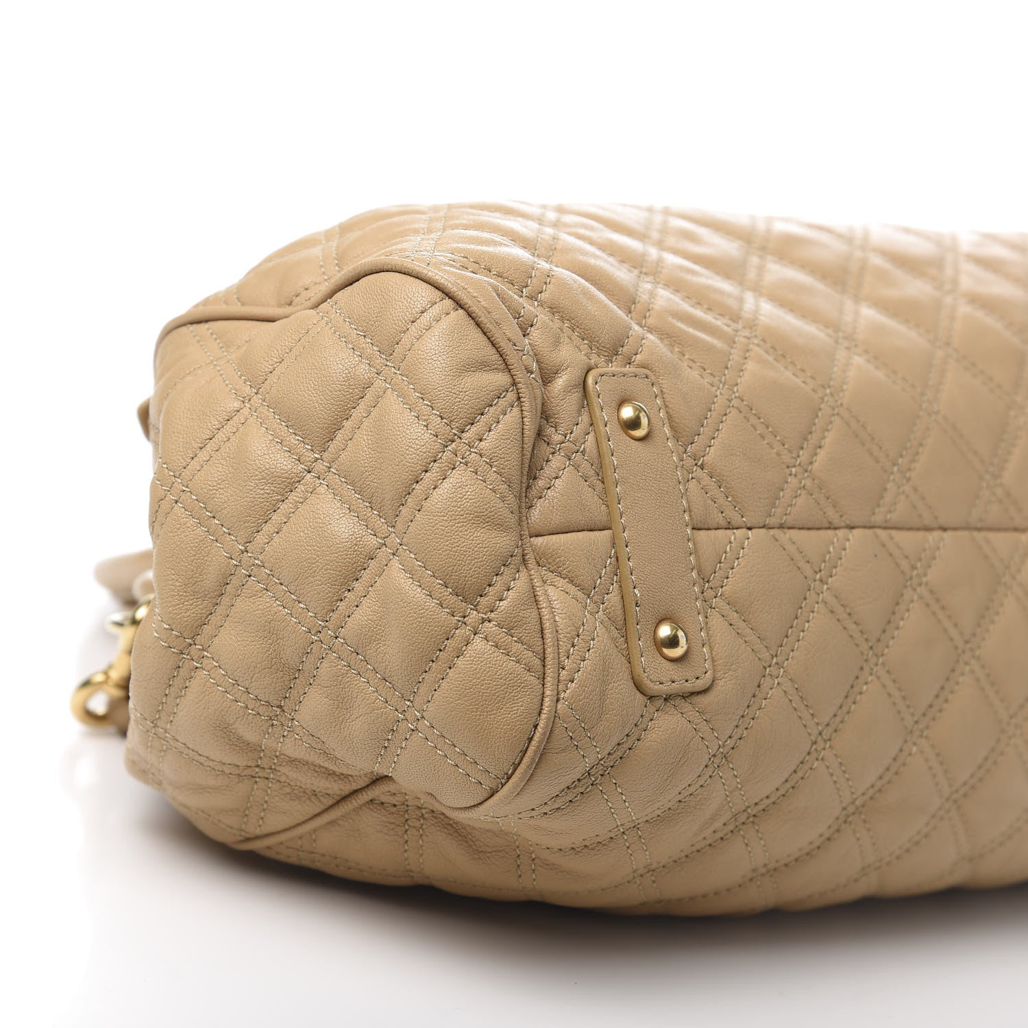 Marc Jacobs Calfskin Quilted Stam Camel 8 of 11