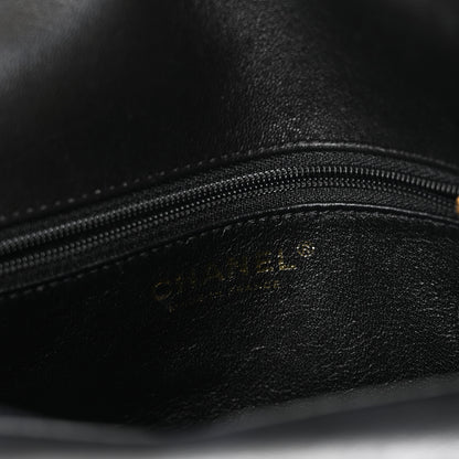 Chanel Lambskin Quilted Small CC Chic Flap Black 6 of 10