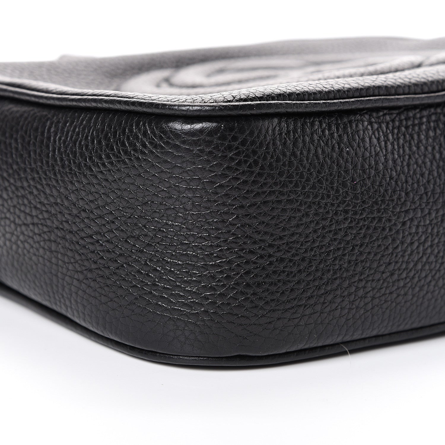 Gucci Pebbled Calfskin Small Soho Disco Bag Black 8 of 9