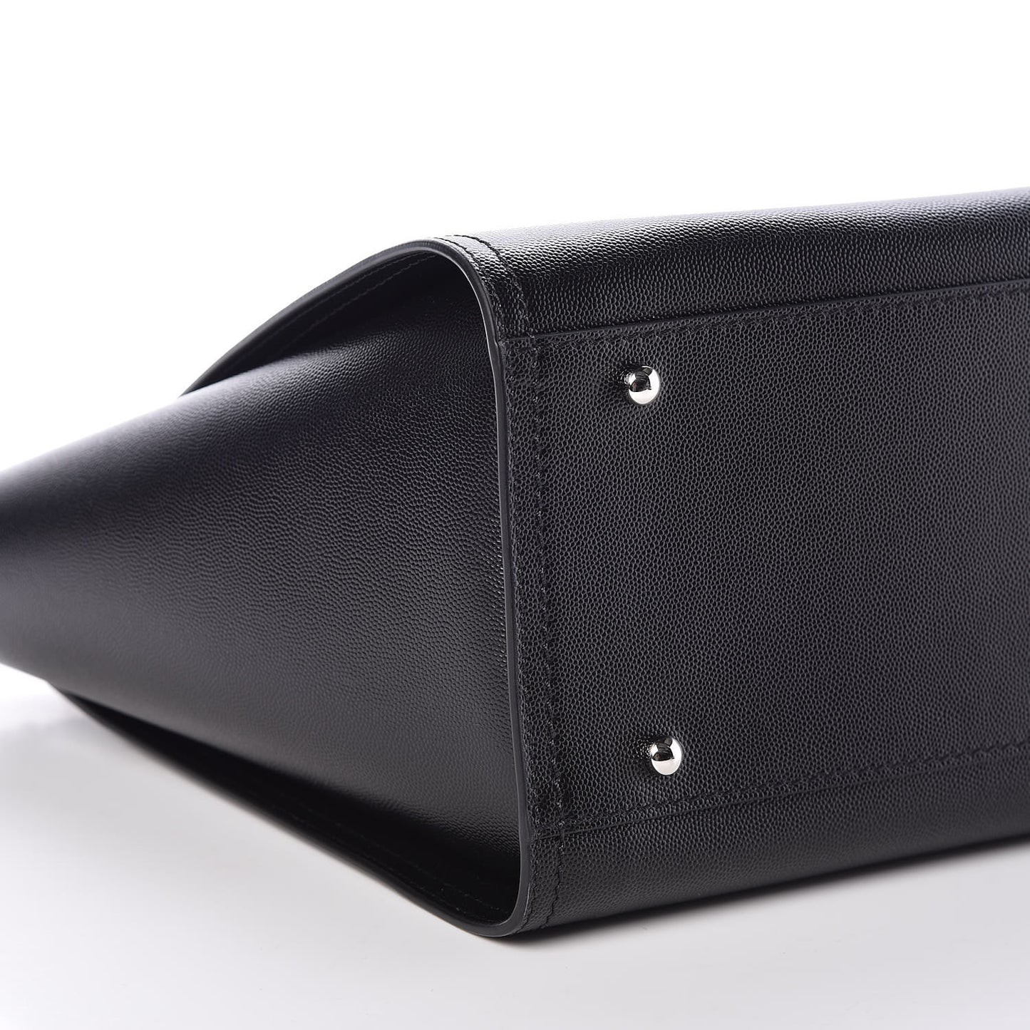 Caviar Small Studded Deauville Tote Black